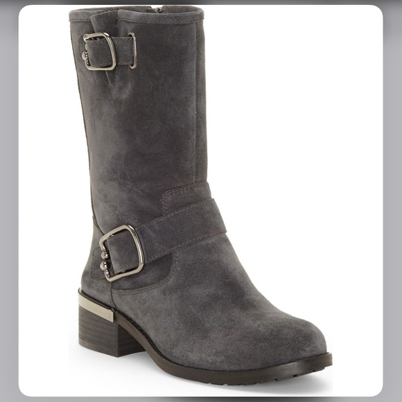 Vince Camuto Wantilla Moto Booties Size 